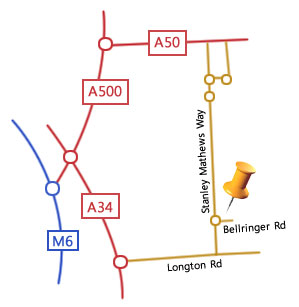 Trentham Business Quarter - Map